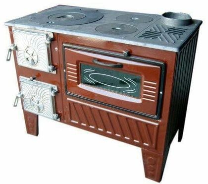 Отопительно-варочная печь МастерПечь ПВ-03 с духовым шкафом, 7.5 кВт в Иркутске
